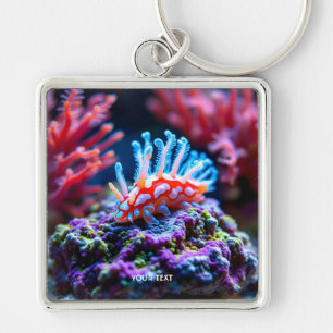 Fantasy Cute Undersea Vibrant Life Key Ring