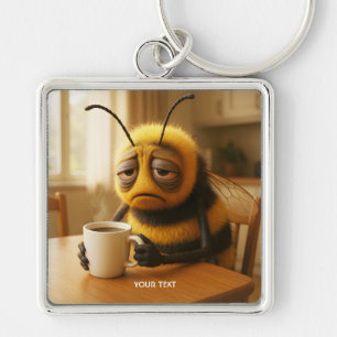 Fantasy Cute Very Tired Bee Key Ring