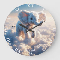 Fantasy Cute Vivid Cloud Elephant Sky