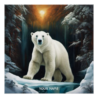 Fantasy Cute Vivid Majestic Polar Bear