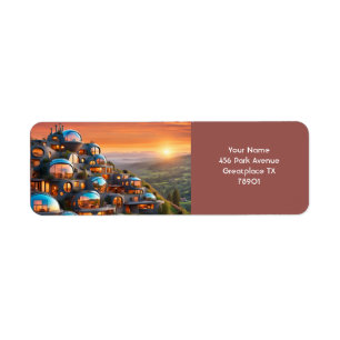 Fantasy Cute Vivid Sunset Colourful Condo