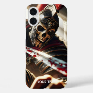 Fantasy Cute Warrior Ancient Armour iPhone 16 Plus Case