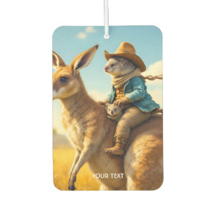 Fantasy Cute Wombat Kangaroo Koala Car Air Freshener