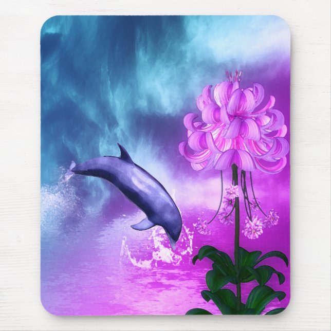 Fantasy Dolphin Mouse Mat (Front)