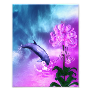 Fantasy Dolphin Photo Print