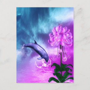Fantasy Dolphin Postcard