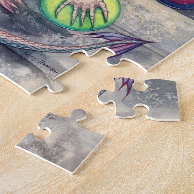 Fantasy Dragon Art Puzzle (Side)