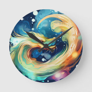 Fantasy Dragon Dream Animal 12 Round Clock