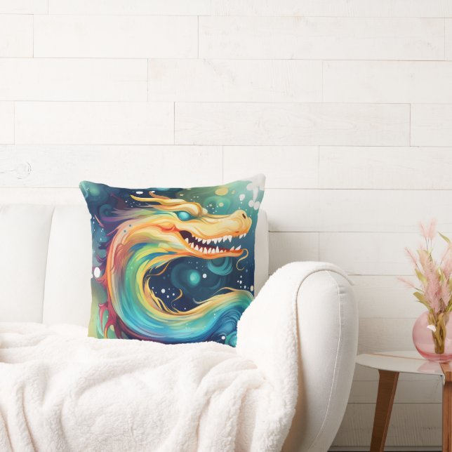 Fantasy Dragon Dream Animal 8 Cushion (Couch)
