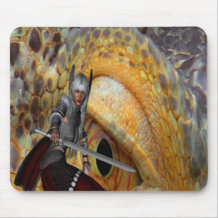 Fantasy Dragon Folk Tale Mouse Mat