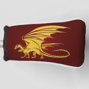 fantasy dragon golf head cover