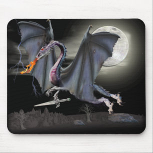 Fantasy dragon mouse mat