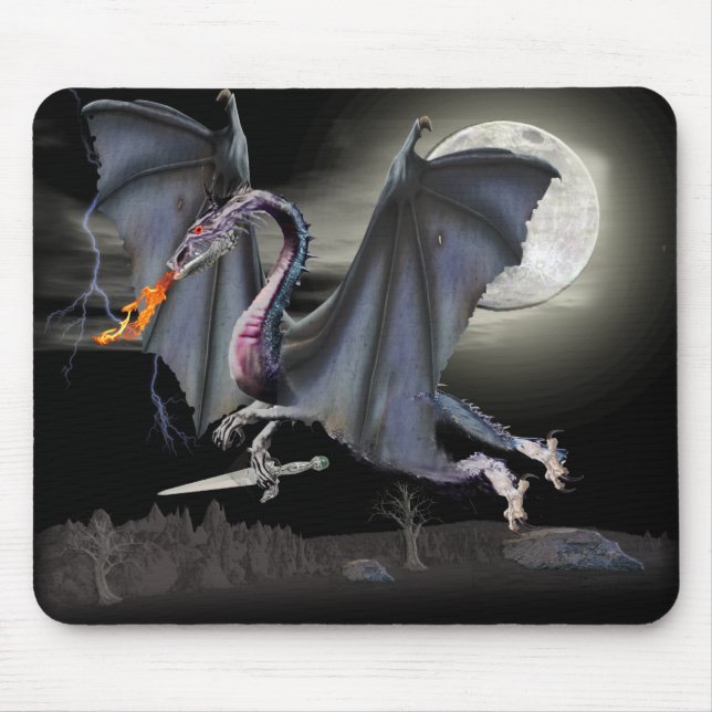 Fantasy dragon mouse mat (Front)