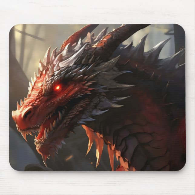 Fantasy Dragon Mouse Mat (Front)