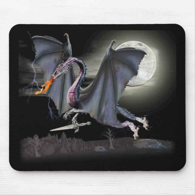 Fantasy dragon mouse mat (Front)