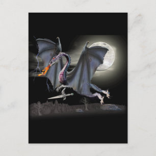 Fantasy dragon postcard