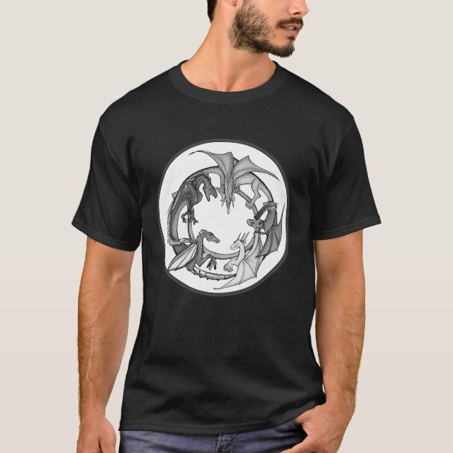 Fantasy dragon T-Shirt (Front)