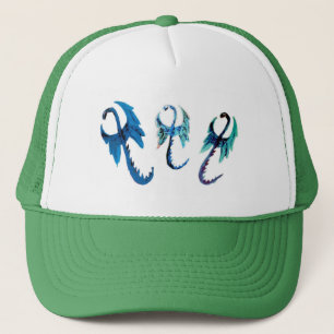 Fantasy Dragons Art Trucker Hat