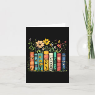 Fantasy Drama Tragedy Book Floral Subtle Anti-trum Card