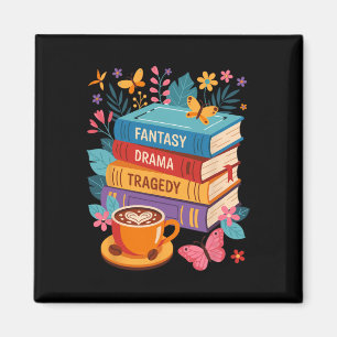 Fantasy Drama Tragedy Books Subtle Anti-trump  Magnet