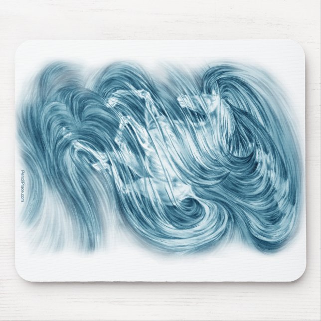 Fantasy Dream Horse Art Mouse Mat (Front)