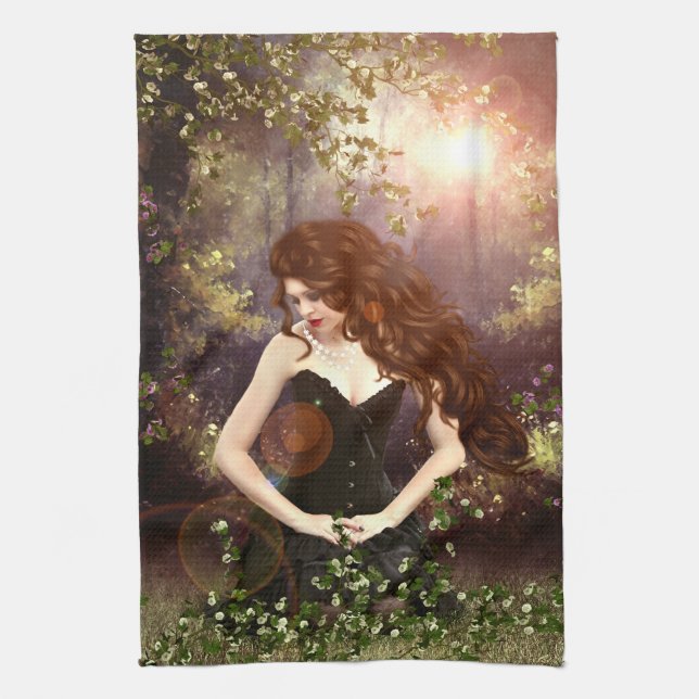 Fantasy Dreamer Tea Towel (Vertical)