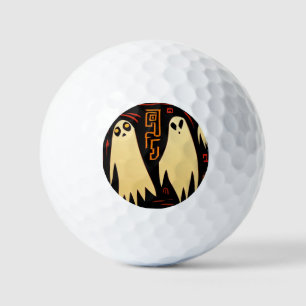 Fantasy Egyptian Ghosts Halloween (2) Golf Balls