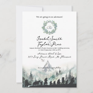 Fantasy Elvish Wedding Invitation