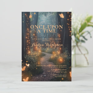 Fantasy Enchanted Bridal Shower  Invitation