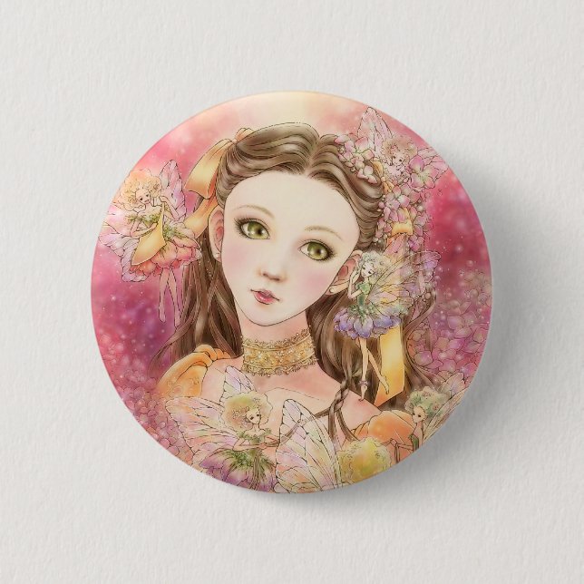 Fantasy Fairy Button (Front)