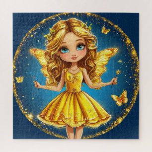 Fantasy Fairy Cute Magical Gift for girls Jigsaw Puzzle