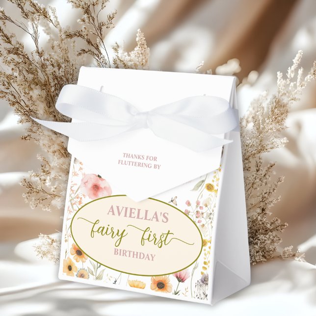 Fantasy Fairy First Wildflower Favour Box (Creator Uploaded)