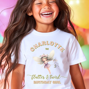 Fantasy Fairy First Wildflower  T-Shirt