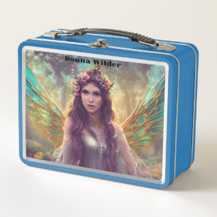 Fantasy Fairy Metal Lunch Box