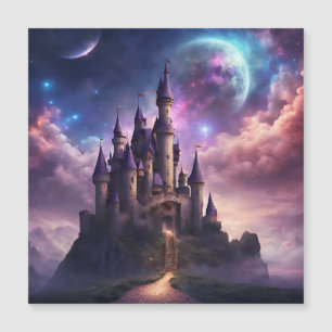 Fantasy Fairy Tale Castle Magnetic Invitation