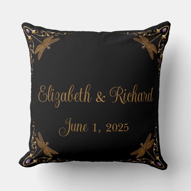 Fantasy Fairy Tale Wedding Cushion (Front)
