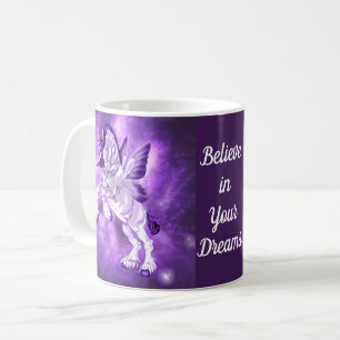 Fantasy Fairy Winged Clydesdale Horse Coffee Mug