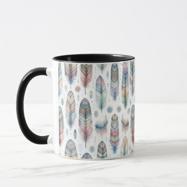 Fantasy Feather Mug (Left)