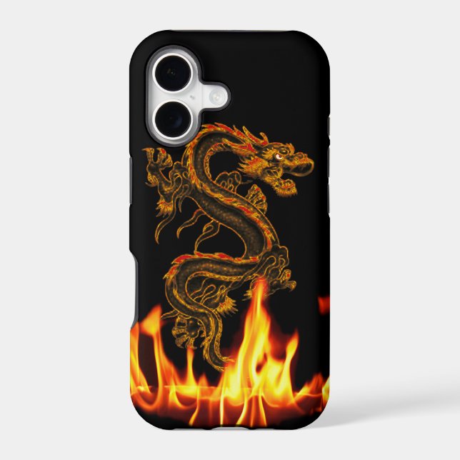 Fantasy Fire Dragon iPhone 5 Case (Back)