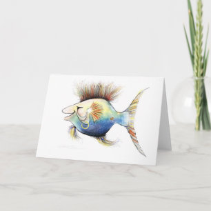 Fantasy Fish Cod Stewart Card