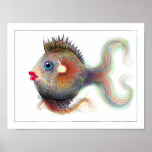 Fantasy Fish Poster: Fancy Poster