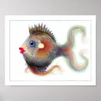 Fantasy Fish Poster: Fancy Poster