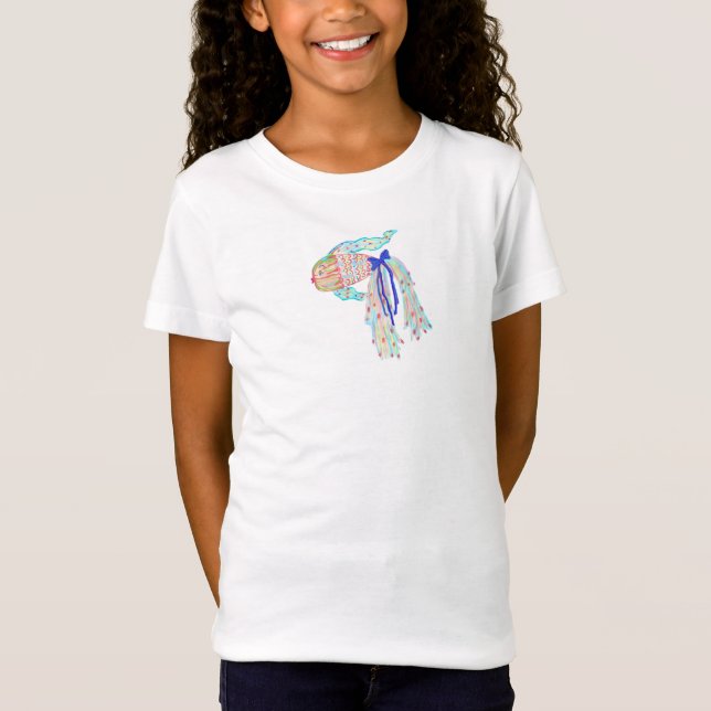 Fantasy Fish Tee Shirt for Girls (Front)