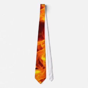FANTASY FLAMES Burning Hot Fashion Tie