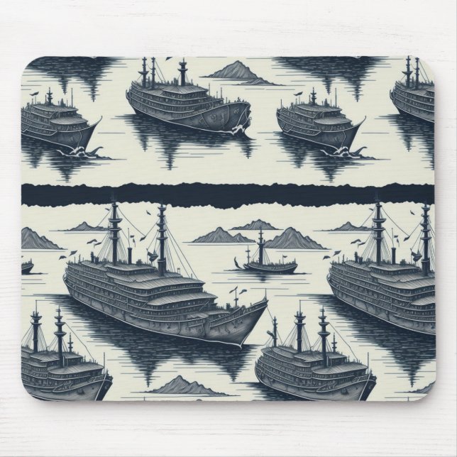 fantasy fleet mouse mat (Front)