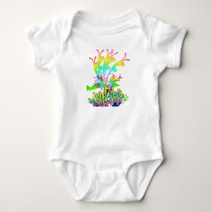 Fantasy Floral Baby Bodysuit