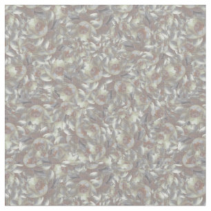 Fantasy floral random pattern fabric