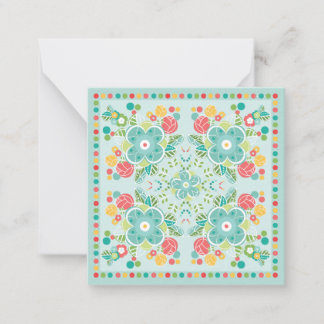 Fantasy Floral Tile-Summer Meadow  Card