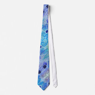 Fantasy Flowers Art 1 - Tie