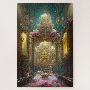 Fantasy Flowers Church - Puzzle
